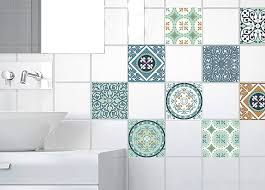 Mosaicos Hidráulicos Verdes Plage - 9 Azulejos 10x10cm