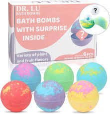 Set de Bombas de Baño para Niños con Sorprendentes Juguetes